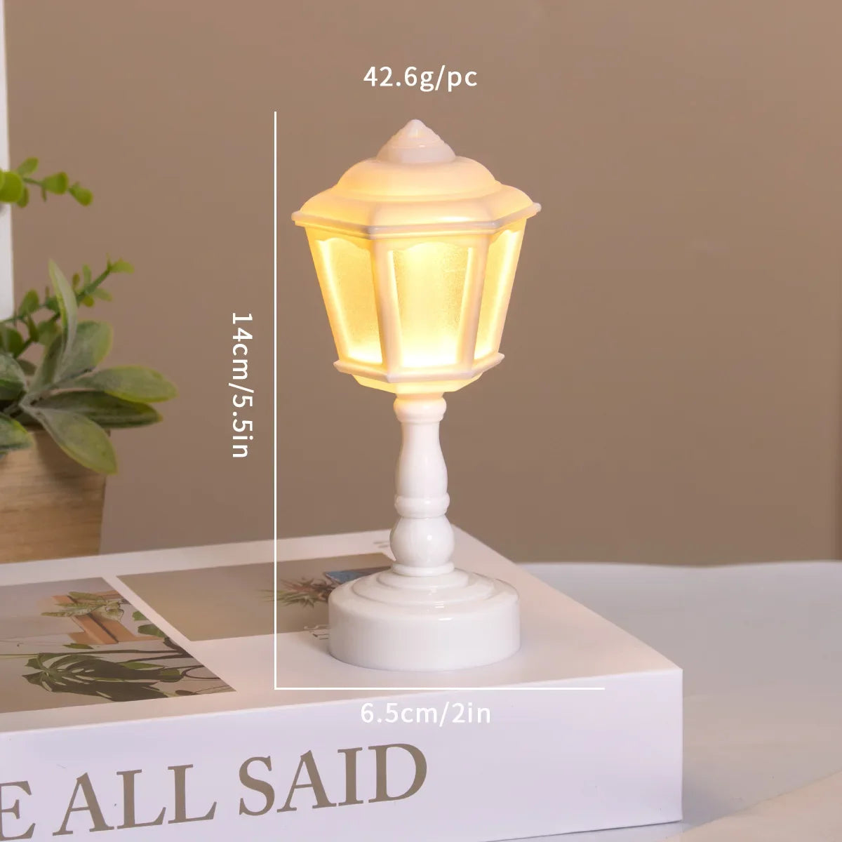 Photography Atmosphere Geometric Flower Bud Button Battery LED Table Lamps Desk Touch Night Light Simple Modern Decoration