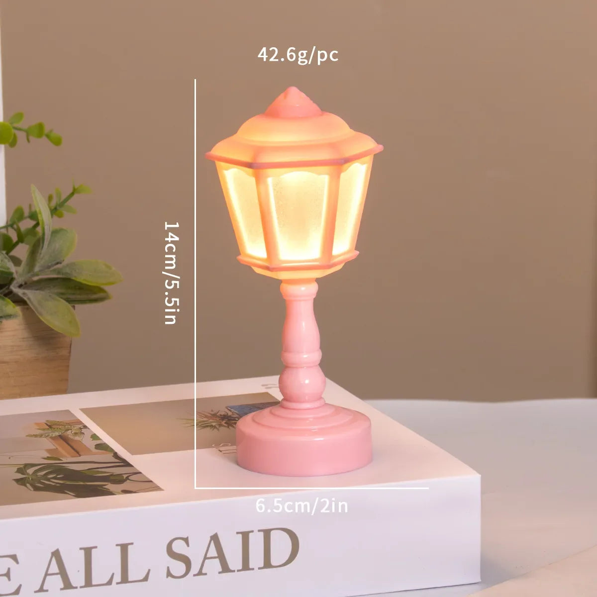 Geometric Flower Bud Button Battery LED Table Lamps Desk Night For Bedroom Dining Touch Night Light Simple Modern Decoration